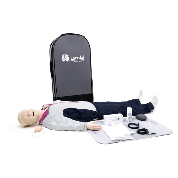 Laerdal Resusci Anne QCPR AW Full Body in Trolley Case 172-01260